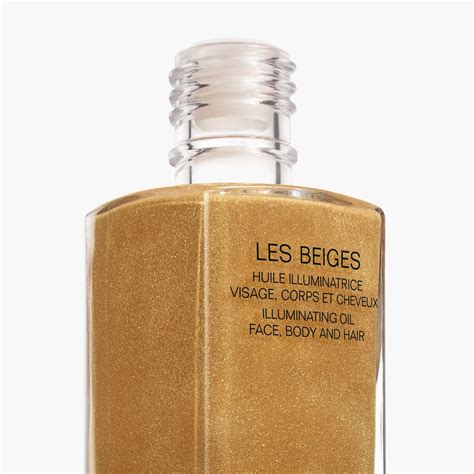 les beiges chanel huile illuminatrice|Maquillage Belle Mine .